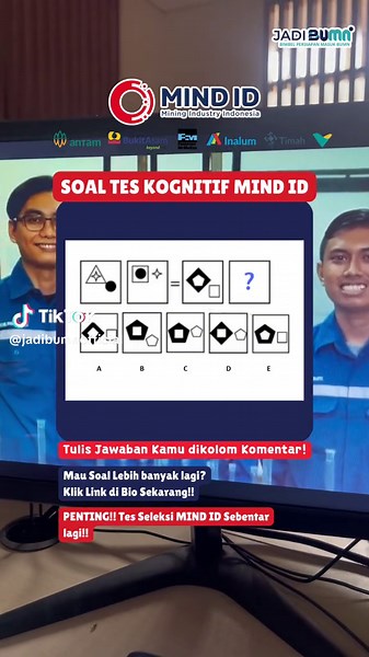 Soal Tes Kognitif MIND ID: Uji Kemampuan Anda