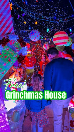 OC Parent Guide | Local Events, Resources, and Play Spots on Instagram: "📍The Grinchmas House 754 N Lemon St., Anaheim CA 92805 🎄The Grinchmas House is free for everyone to see, beginning Fri, Nov 28th, 2025, 6pm - 9:45pm and runs every Fri - Sun til Dec 28th! ☕️Free hot cocoa will be served each night! 🎡 All guests will be able to spin the wheel for gift cards to use in the shop! 🎄Free photo ops with The Grinch and his special guests! **Please note - Parking & Lines may be tough, but a fast