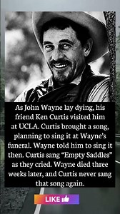 John Wayne’s Final Song With Ken Curtis 💔 | A Powerful Friendship Story #truestory #johnnyalonso