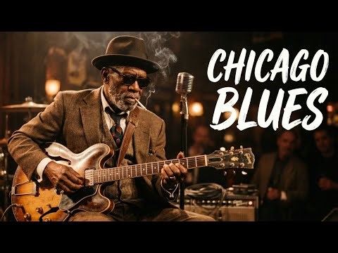 Chicago Blues – Smooth Blues & Jazz for Late Night Mood & Relaxing Time