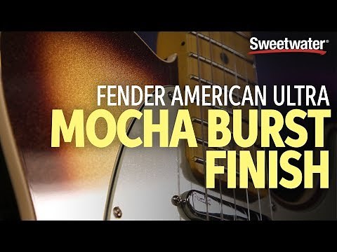 Fender American Ultra — Mocha Burst Finish in 4K