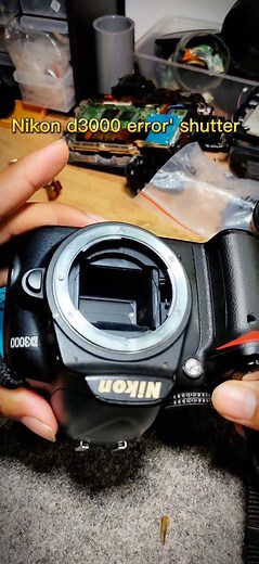 Nikon d3000 error' press release Shutter button II mastercameraofficial