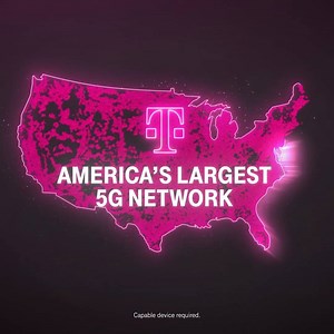 26K views · 296 reactions | The leader of 5G is here ⚡️ Last year, we launched America’s largest 5G network. Now, we’re upgrading a thousand towers every month with Ultra Capacity 5G, bringing speeds as fast as Wi-Fi to cities and towns across America. | T-Mobile | Facebook