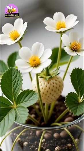 How Strawberries Grow 🌱🍓 | Satisfying Time-Lapse Video