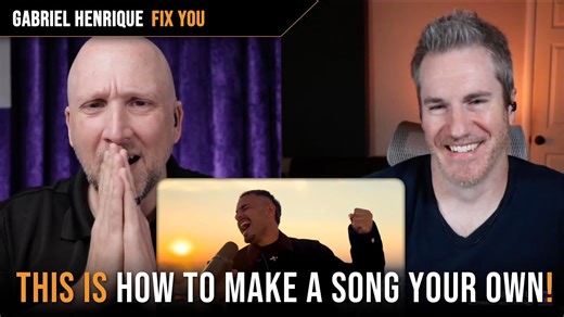Gabriel Henrique Takes Coldplay’s Fix You to Church – Vocal Coach & Songwriter React