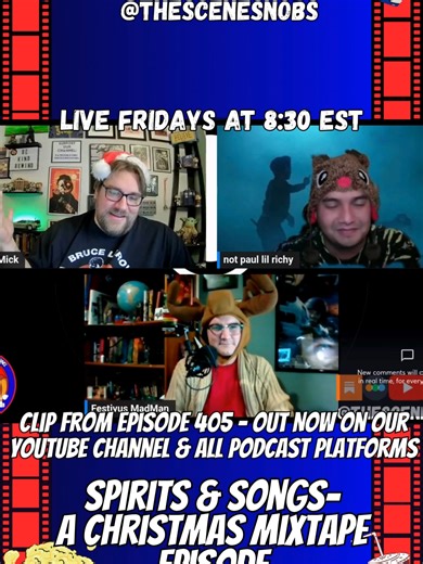 Clip from The Scene Snobs Podcast episode 405