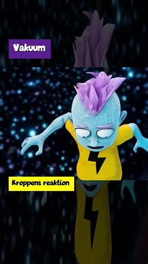 Vakuum. Kroppens reaktion