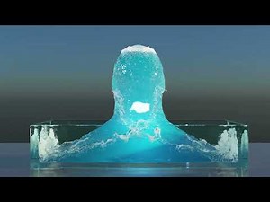 Blender Flip Fluid Force Field Simulation