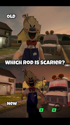 Ice Scream 1: Old vs. New Rod Capture! #shorts #keplerians #mobilegaming