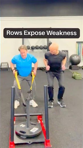 Heavy Sled Rows = Real-World Strength
