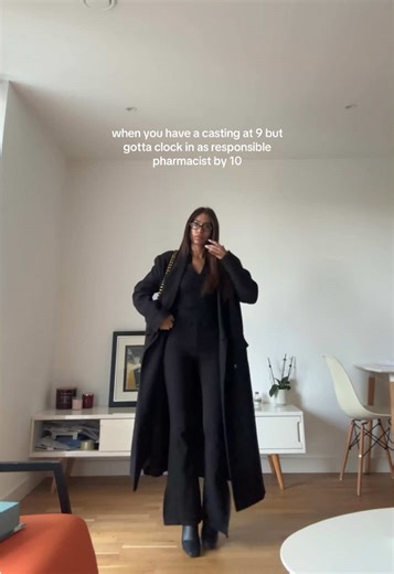 duality is key 🤏🏽 #pharmacist #model #casting #worklife