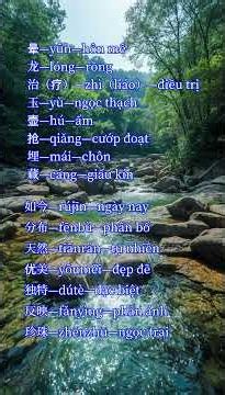HSK5 BÀI 5 TỪ VỰNG