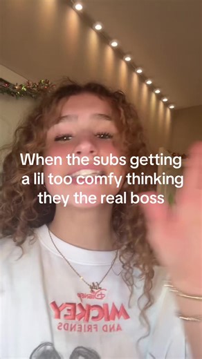 When Subs Get Too Comfortable in Their Role