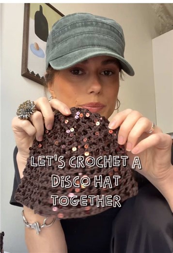 New Disco Hat Crochet Pattern Launch