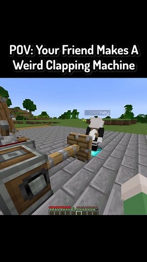 30K views · 637 reactions | POV: Your Friend Makes A Weird Clapping Machine In Minecraft #minecraft #minecraftmemes #funnymoments | Saroneymc | Facebook