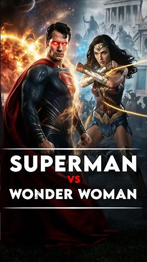 How Powerful Was Wonder Woman Compared to Superman #WonderWoman #Superman #DCComics