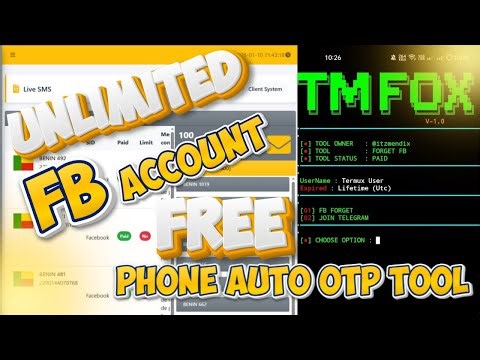 Phone Auto OTP Bot/Tool || IVAS Unlimited Fb Id 🔥 || TEAM FOX 🦊