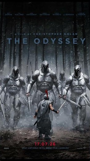 Christopher Nolan's The Odyssey sets sail 17.07.26