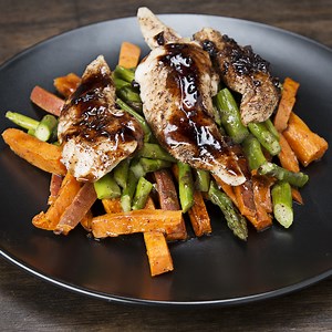 Balsamic Chicken And Veggies Meal Prep Recipe by Tasty