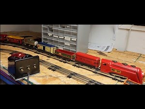 Marx Vintage O Gauge Locomotive Train Set. Unboxing, Unpackaging, And Running!