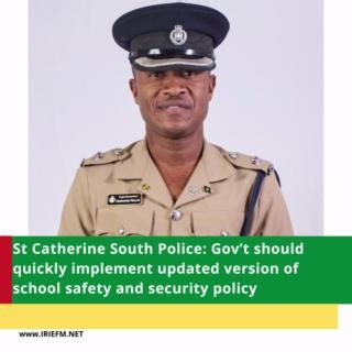 Head of the St Catherine South Police, Senior Superintendent (SSP) Christopher Phillips has recommended that the Ministries of Education and National Security move quickly to implement an updated version of the school safety and security policy. This followed the murder of 8-year-old Danielle Rowe who was abducted from the Braeton Primary and Infant School in St Catherine. SSP Phillips who was speaking at a special devotion at Danielle’s school this morning (June 12) said it is important to have