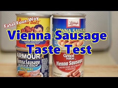 Vienna Sausage Taste Test