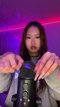 ASMR sticky tape on mic (super tingly)