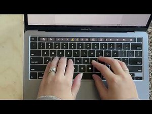 Typing ASMR (w/Music) MacBook Pro Laptop Computer Keyboard | 1 FULL HOUR