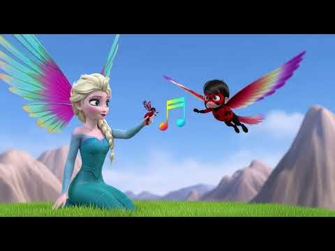 Elsa’s Happy Ladybug Flight Song 🐞🌈