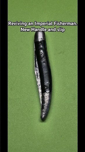 Reviving a Vintage Fisherman knife from Imperial Knives...the joy #kniferestoration