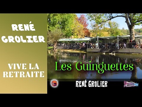 Les Guinguettes. René Grolier. Vive la retraite. Accordéon Musette. Les Meilleurs Morceaux. (Valse)