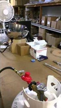 Easyfirepits.com gas flow high output Propane regulators with full flow POL & Needle Valve Adjust