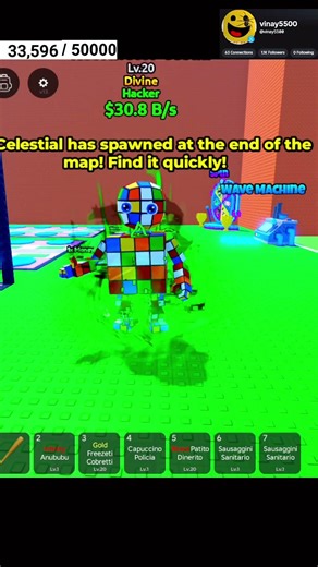 OMG HACKER Divine LUCKY BLOCK #Roblox#RobloxBrainrot#BrainrotFails#Gaming#EpicFail#Viral#FunnyClips