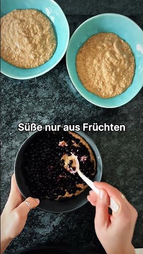 1 Basis, 3 süße, zuckerfreie Rezeptideen - mit Früchten gesüßt