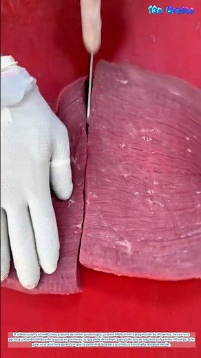 Cortar carne magra: preparación para uso culinario