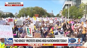 NEW: “No Kings” protests spread through major U.S. cities as demonstrators rally against President Trump and his policies. FOX News’ Madison Scarpino has the latest. | Fox News