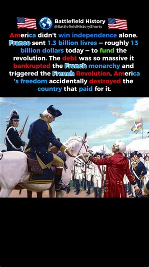 America's Independence Bankrupted France
