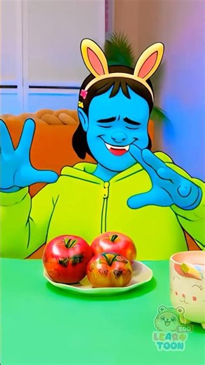 🍓 Oh Wow! Wash Face, Hands and Fruits First! 🧼😁 Fun Hygiene Rule! #Kids #Shorts