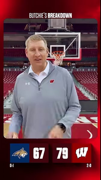 The Badgers are 2-0 heading into Sunday! Before Wisconsin hosts Appalachian State this weekend, Brian Butch breaks down Thursday’s win over Montana State. | Wisconsin Men's Basketball