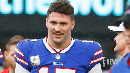 Hailee Steinfeld almost fell in the wrong direction, but Josh Allen isn’t holding a grudge.😂 bit.ly/4qokdzn | E! News