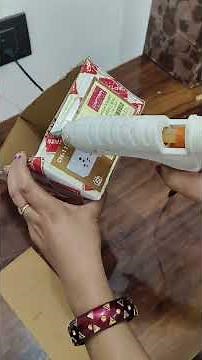 Kitchen Containers Rack Idea Using Cardboard/ Handmade # YouTube Shorts # Shorts Video