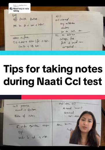 Effective Note-Taking Tips for NAATI CCL Test Preparation