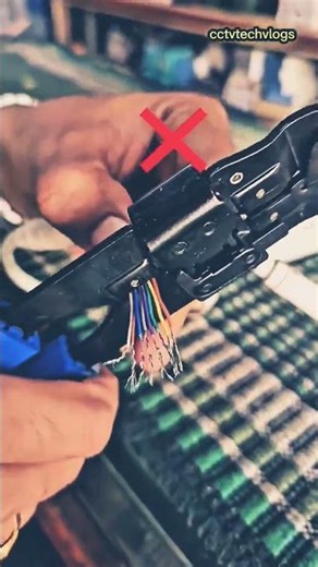 ip camera rj45 connection without mailjack #cctvcamera #viralvideo #securitycamera #cctv #surveillan