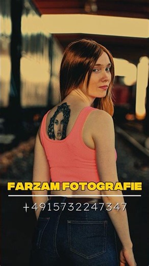 FARZAM FOTOGRAFIE | Cineastisches Porträtshooting wie im Kinofilm #porträtfotografie