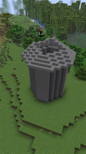 Storage Silo Timelapse #minecraft #minecraftbuilding #storagesilo #timelaspe