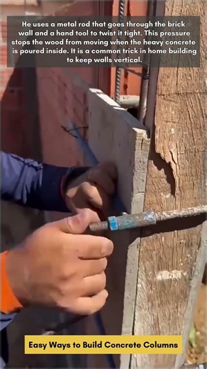 Easy Ways to Build Concrete Columns