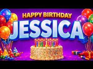 Happy Birthday Jessica 🎉 | Birthday Song for Jessica | Happy Birthday to Jessica Rock Version