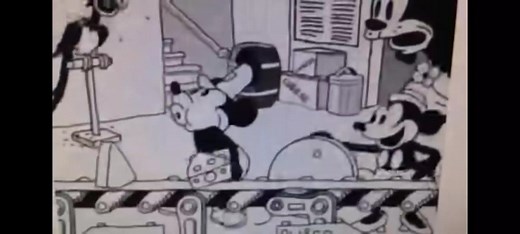 How savage cartoons were back in the day.... Mickey Mouse making Swiss cheese😳😳😳😳
