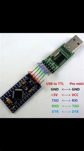 USB TO TTL Pro mini #usb #ttl #memories #chipset #shortvideos #shorts #shortsviral #shortsfeed