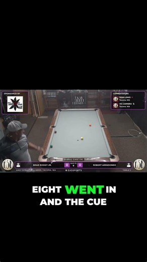 Three balls, one impossible jump shot—watch this chaotic pool miracle unfold!